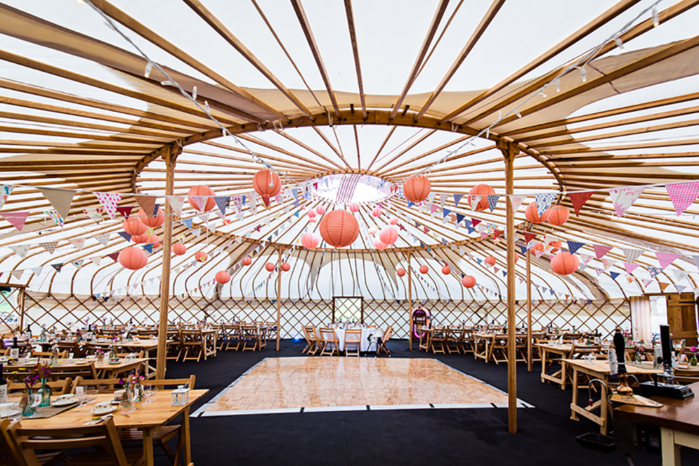 50ft Yurt Yorkshire Yurts