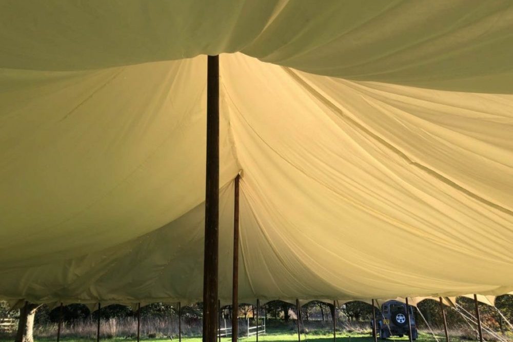 Yorkshire-Yurts-Petal Pole Marquee Lining Yorkshire-Yurts-Petal Pole Marquee Lining