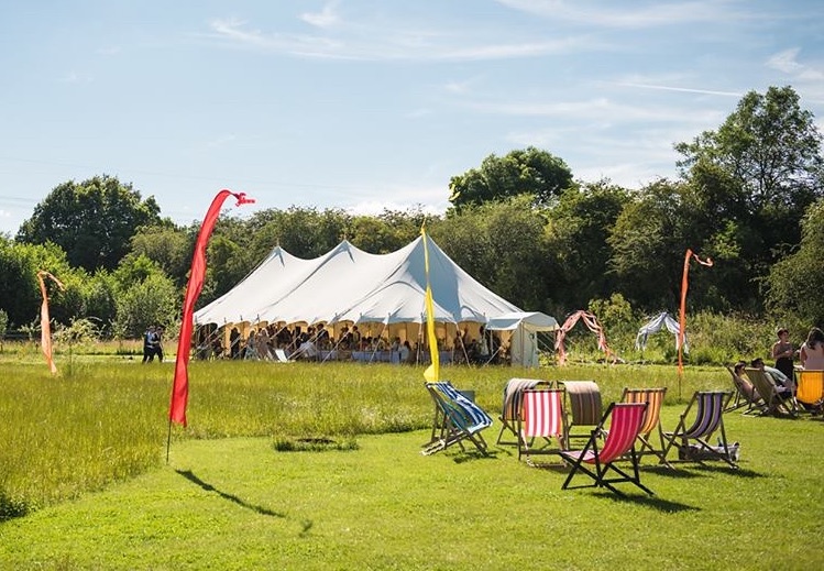 9x21m PETAL POLE MARQUEE