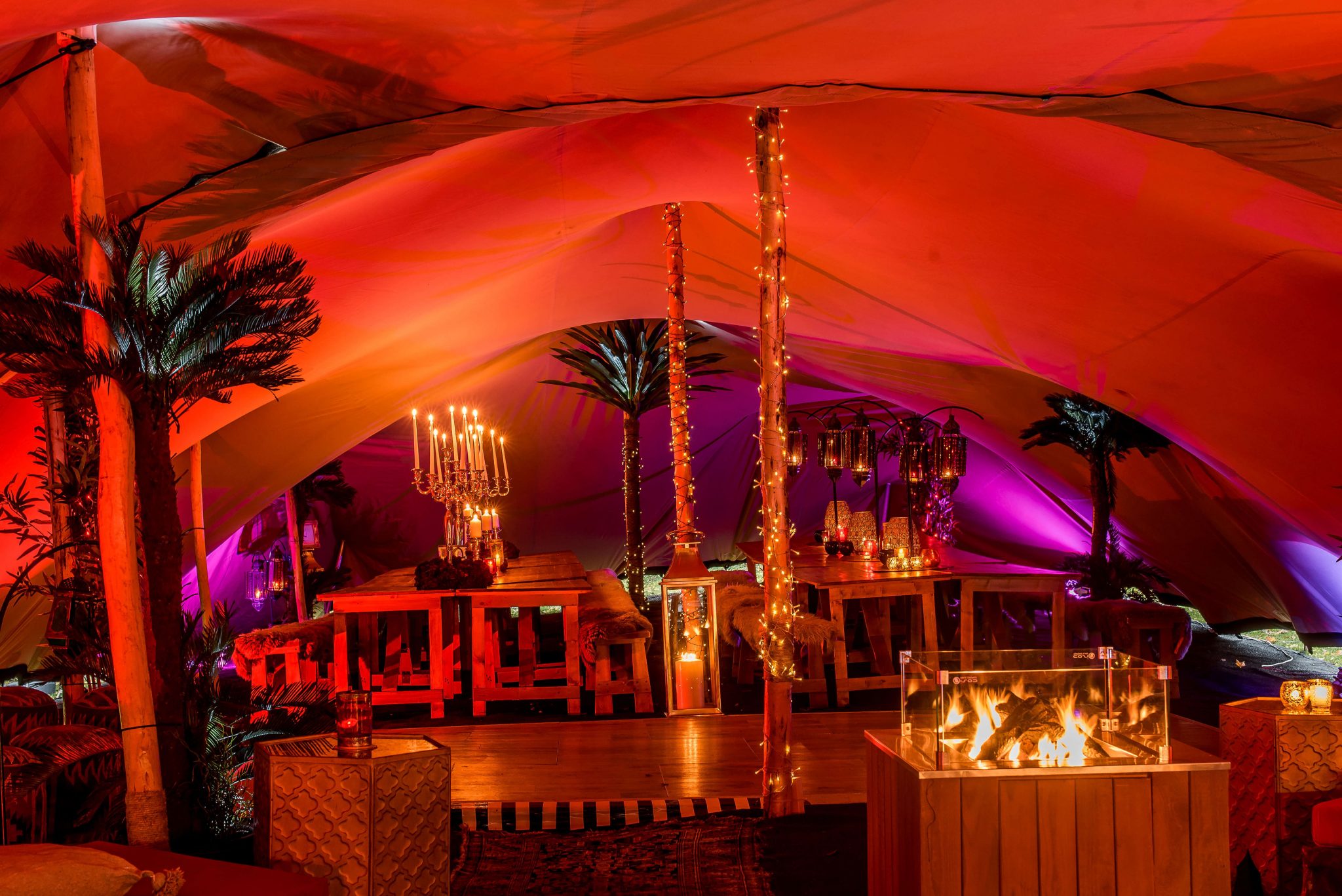 FOUR USES FOR A STRETCH TENT