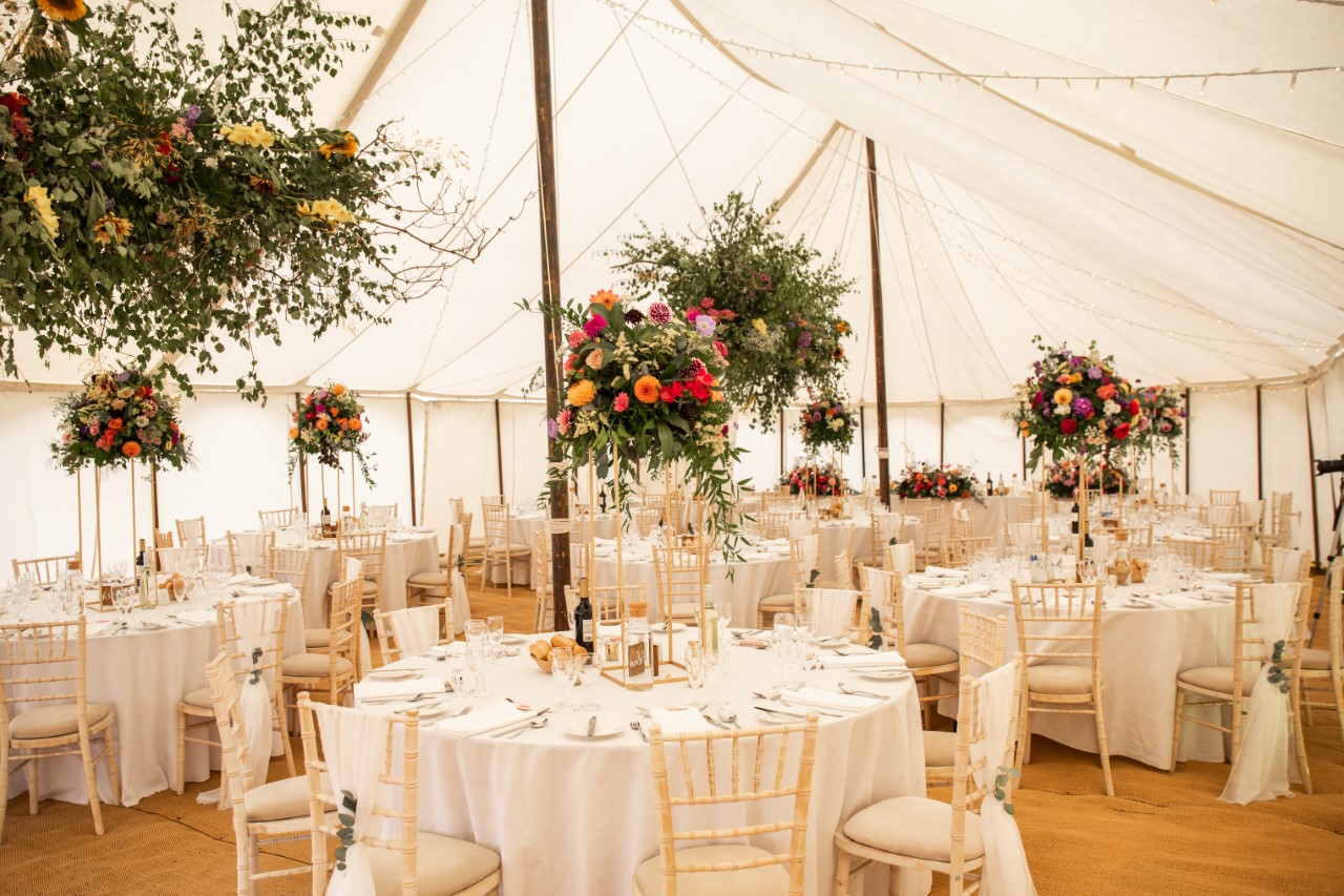 9x39m PETAL POLE MARQUEE
